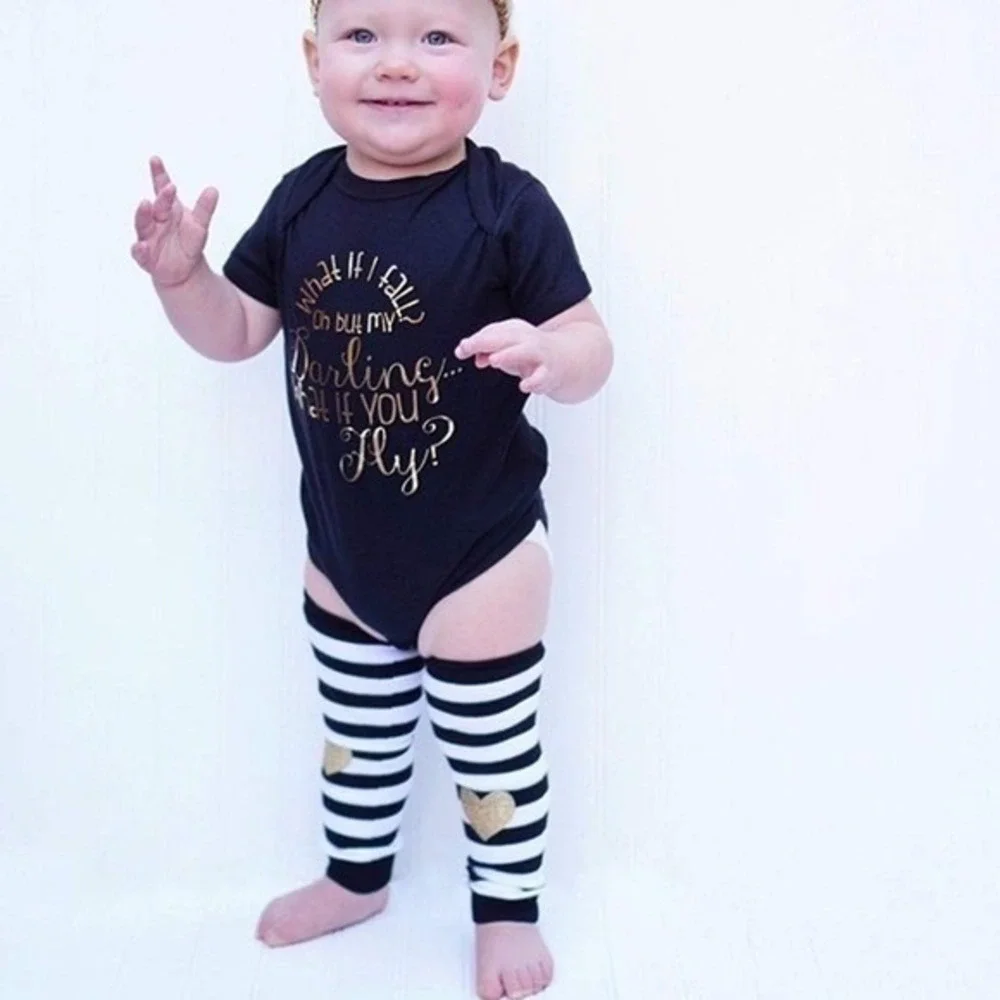 Baby Fuzzy Leg Warmers Polka Dot Black White Cute Animal‎ Face Bottoms Toddler